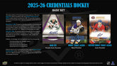 2025/26 Upper Deck Credentials Hockey NHL Hobby Box Classic