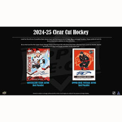 2024/25 Upper Deck Clear Cut Hockey NHL Hobby Box Taass sale