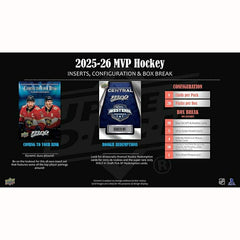 2025/26 Upper Deck MVP Hockey NHL Hobby Box Taass for sale
