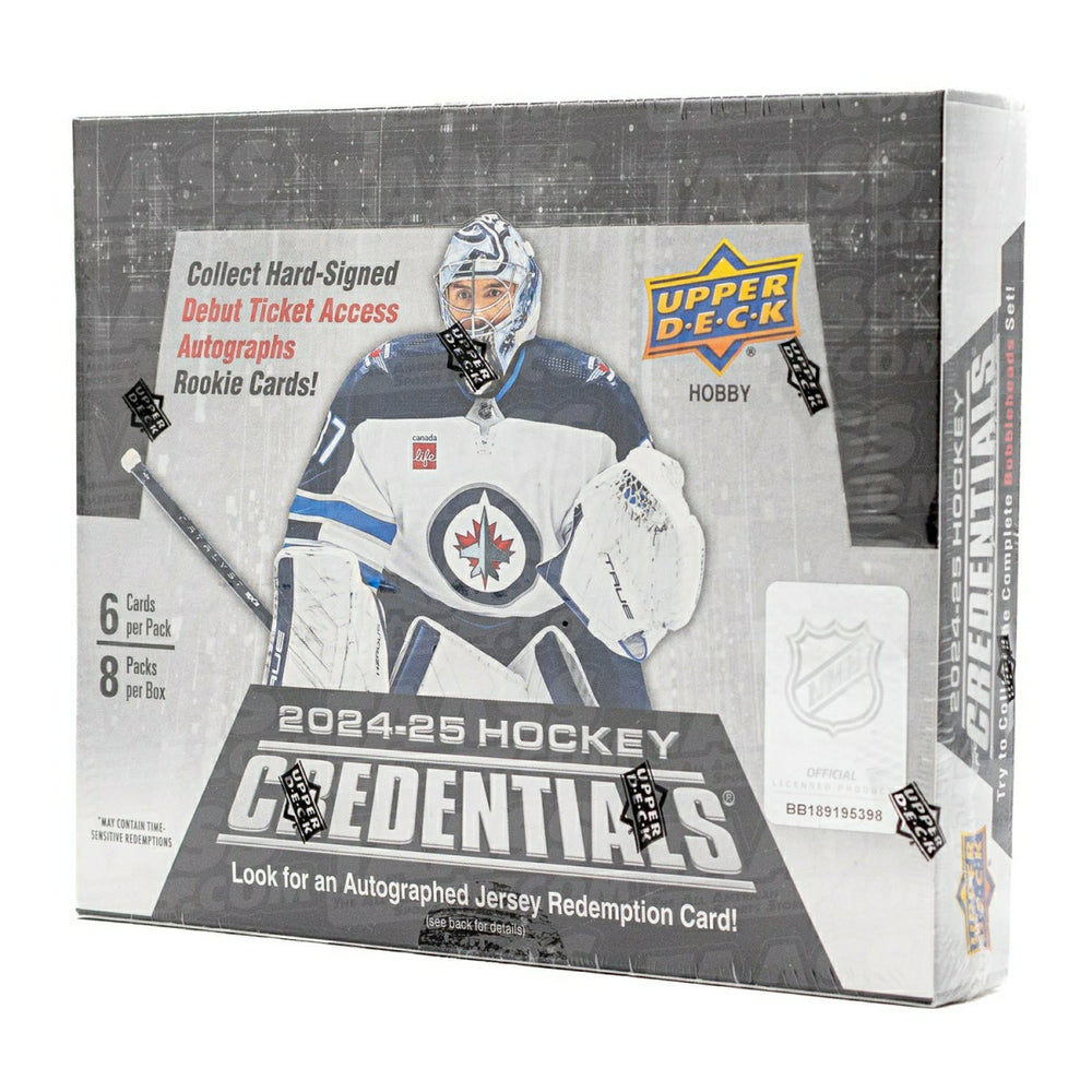 2024/25 Upper Deck Credentials Hockey NHL Hobby Box Taass US