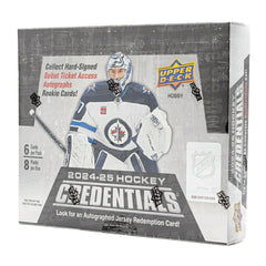 2024/25 Upper Deck Credentials Hockey NHL Hobby Box Taass US