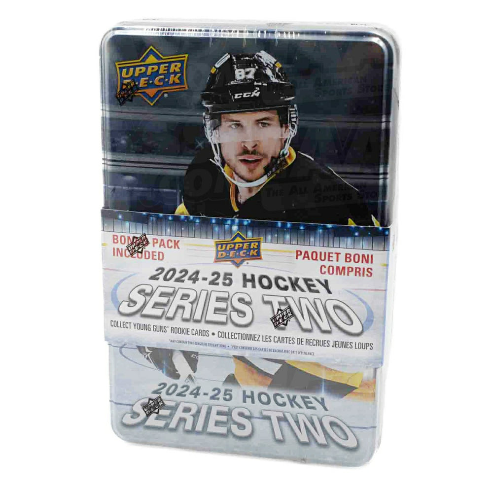 2024/25 Upper Deck Series 2 Hockey NHL Tin Box Taass sale