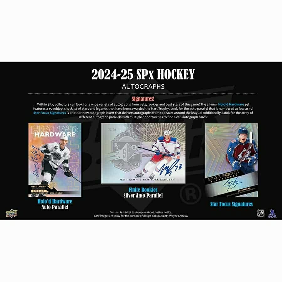 2024/25 Upper Deck SPx Hockey NHL Hobby Box Taass for sale