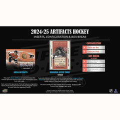 2024/25 Upper Deck Artifacts Hockey NHL Hobby Box Fashion
