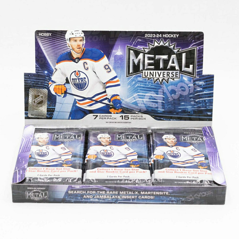2023/24 Upper Deck Skybox Metal Universe Hockey NHL Hobby Box Taass US