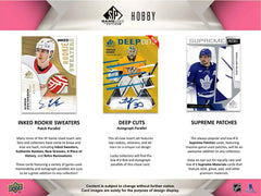 2023/24 Upper Deck SP Game Used Hockey NHL Hobby Box Lifestyle