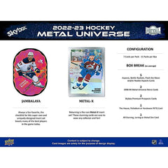 2022/23 Upper Deck Skybox Metal Universe Hockey NHL Hobby Pack Taass for sale