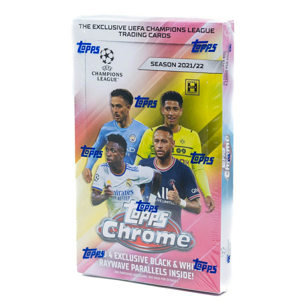 2021/22 Topps UEFA Champions League Chrome Soccer LITE Box Taass US