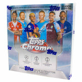 2025/26 Topps Chrome UEFA Club Competitions Football Mega Box Lifestyle