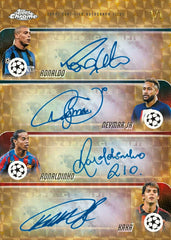 2025/26 Topps Chrome UEFA Club Competitions Football Hobby Pack Taass sale