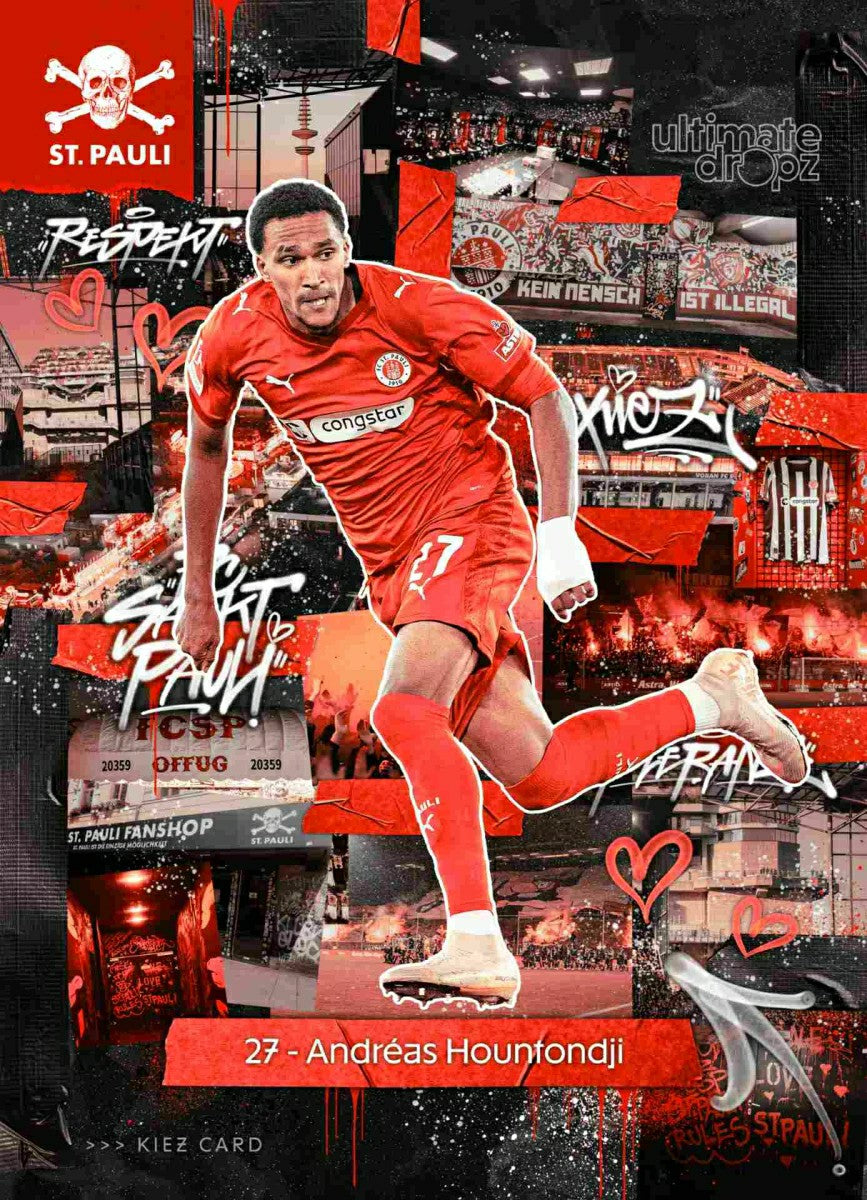 2026 Ultimate Dropz FC St. Pauli Hobby Box Taass US