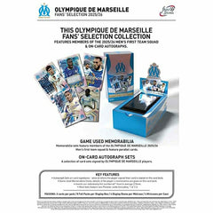 2025/26 Futera Olympique de Marseille Fan's Selection Hobby Box Taass US