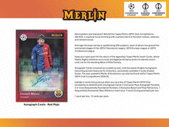 (Live Break) 2024/25 Topps Chrome Merlin UEFA Club Competitions Football Breaker Delight Box Taass sale