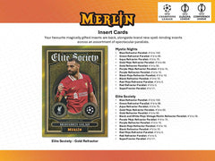 (Live Break) 2024/25 Topps Chrome Merlin UEFA Club Competitions Football Breaker Delight Box Taass sale