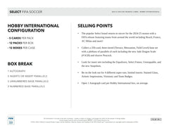 2024/25 Panini Select FIFA Fußball International Hobby Box Lifestyle