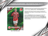 2024/25 Topps Chrome Bundesliga Football Blaster Box Taass sale
