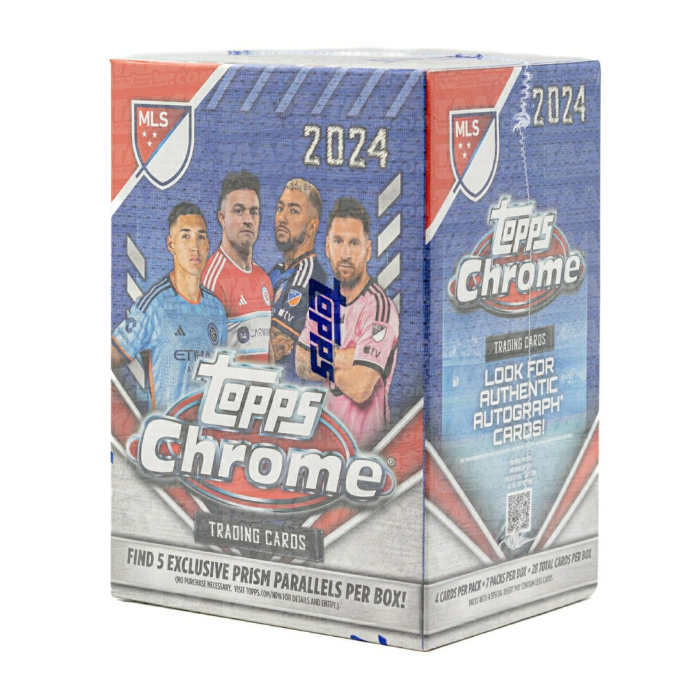 2024 Topps Chrome MLS Soccer Blaster Box Taass sale