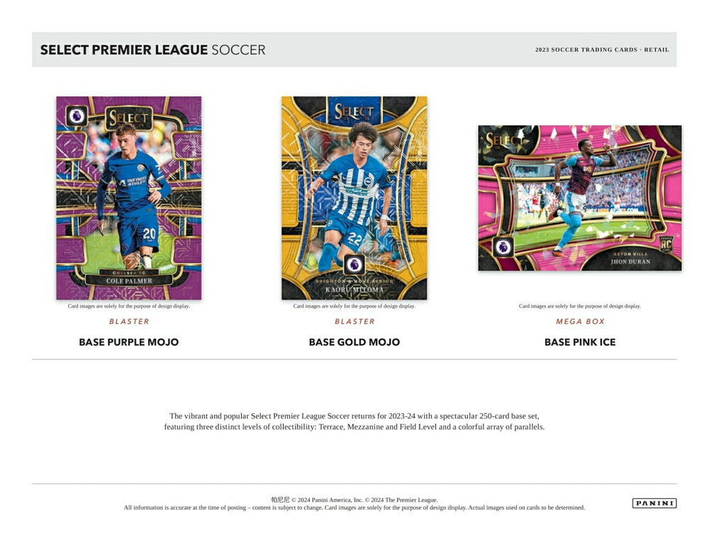2023/24 Panini Select Premier League Soccer Blaster Box Taass US