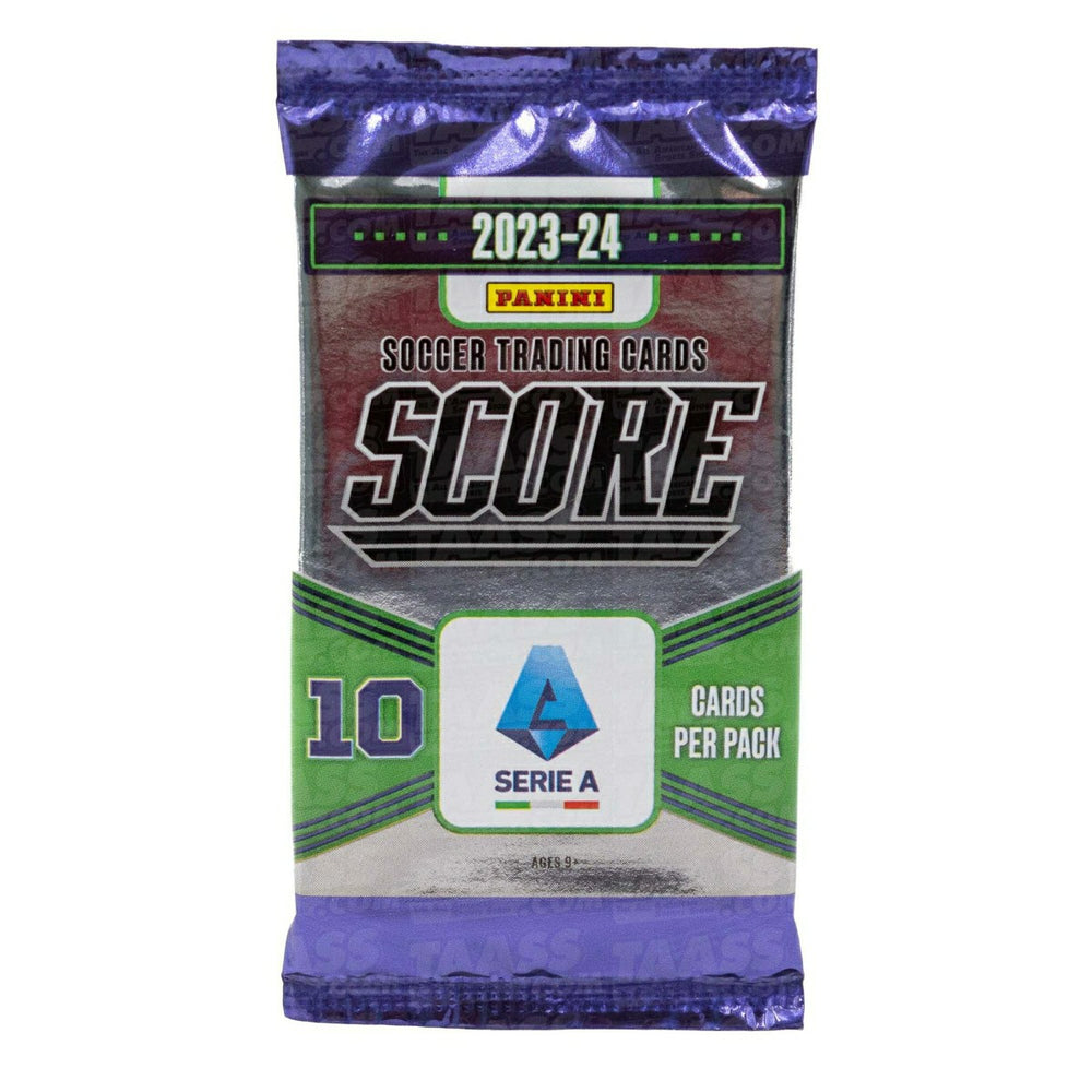 2023/24 Panini Score Serie A Soccer Retail Pack Lifestyle