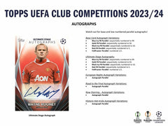 2023/24 Topps UEFA Club Competitions Soccer (Fussball) Flagship Blaster Box Taass sale