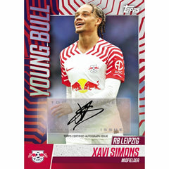2023/24 Topps RB Leipzig 100% Official Team Set Box Taass US