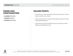 2022/23 Panini Chronicles Soccer Tmall Asia Box Taass for sale
