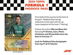 2024 Topps Paddock Pass Formula 1 Racing (Formel 1) F1 Blaster Box Classic