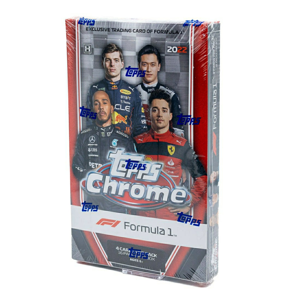 2022 Topps Chrome Formula 1 Racing (Formel 1) Hobby Lite Box Fashion