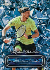 2025 Topps Chrome Sapphire Edition Tennis Hobby Box Taass for sale