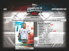 2025 Topps Knockout UFC Hobby Box Classic