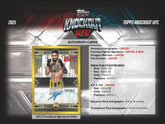 2025 Topps Knockout UFC Hobby Box Classic