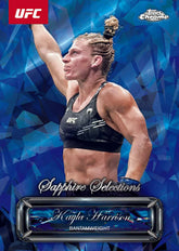 2025 Topps Chrome UFC Sapphire Edition Box Lifestyle