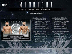 2024 Topps UFC Midnight Hobby Box Classic
