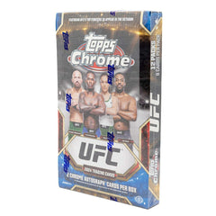 2024 Topps Chrome UFC Hobby Box Fashion
