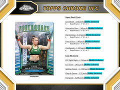 2024 Topps Chrome UFC Hobby Box Fashion