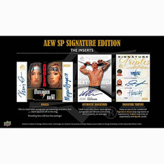2025 Upper Deck AEW SP Signature Edition All Elite Wrestling Hobby Box Taass sale