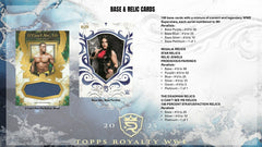 2025 Topps Royalty WWE Wrestling Hobby Box Taass for sale