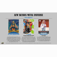 2025 Upper Deck AEW Skybox Metal Universe All Elite Wrestling Hobby Box Taass sale