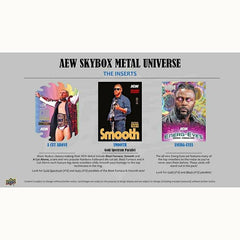 2025 Upper Deck AEW Skybox Metal Universe All Elite Wrestling Hobby Box Taass sale