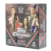 2025 Topps Chrome WWE Wrestling Mega Box Lifestyle