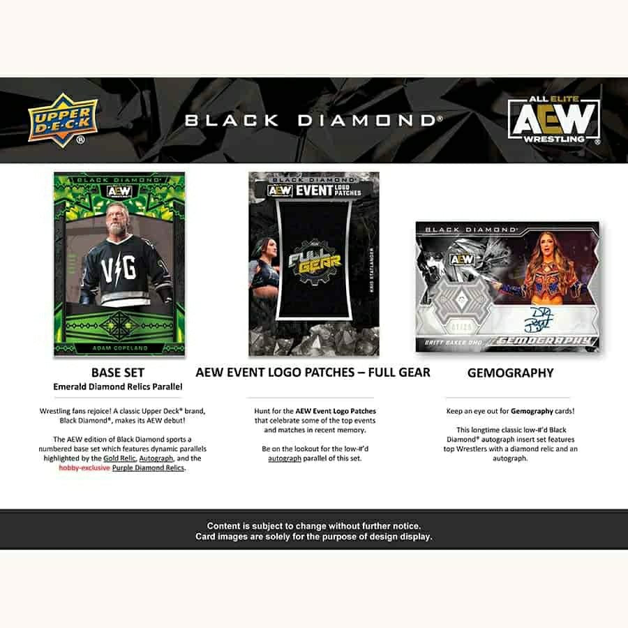 2024 Upper Deck All Elite Wrestling AEW Black Diamond Hobby Box Taass sale