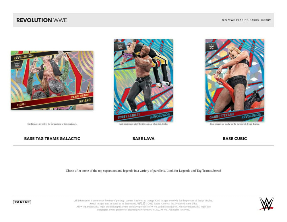 2022 Panini Revolution WWE Wrestling Hobby Box Taass for sale