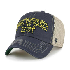Michigan Wolverines Vintage Tuscaloosa '47 Clean Up Trucker NCAA Cap Taass sale