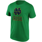 Notre Dame Fighting Irish Primary Logo NCAA T-Shirt Green Taass sale