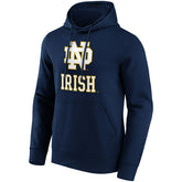 Notre Dame Fighting Irish Primary Logo NCAA Hoodie Navy Taass US