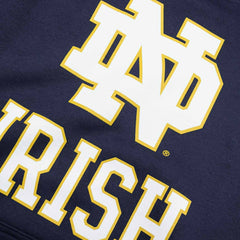 Notre Dame Fighting Irish Primary Logo NCAA Hoodie Navy Taass US