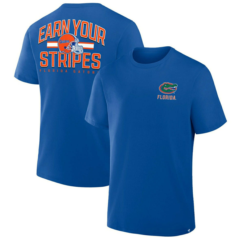 Florida Gators Defender Cotton NCAA T-Shirt Blue Lifestyle