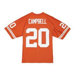 Earl Campbell #20 Texas Longhorns 1977 Mitchell & Ness Legacy NCAA Jersey Orange Classic