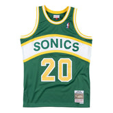 Gary Payton #20 Seattle SuperSonics 1994-95 Swingman NBA Jersey Green Fashion