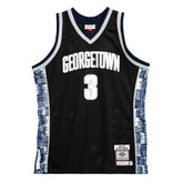 Allen Iverson #3 Georgetown Hoyas 1995-96 Swingman NCAA Jersey Black Lifestyle